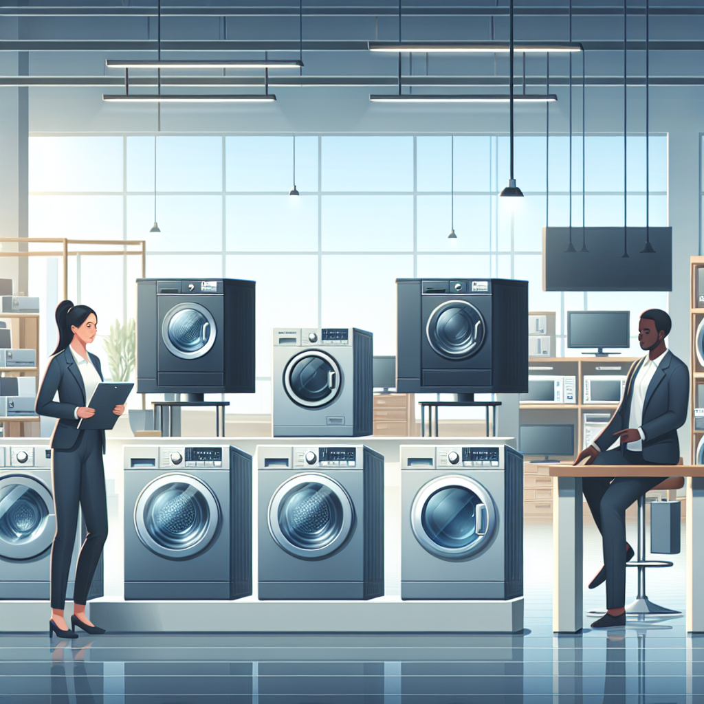 Waschmaschinen-Verkauf