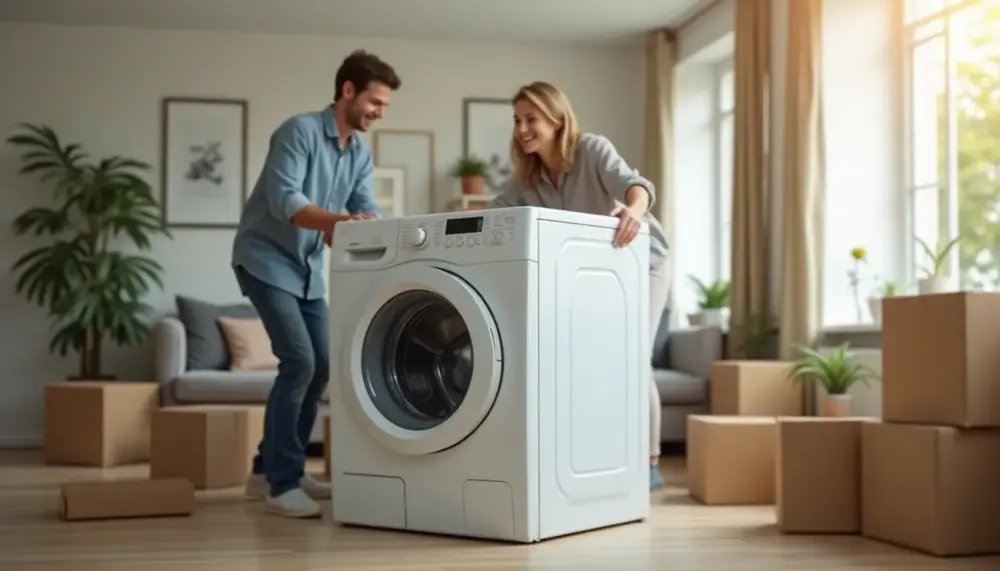 Waschmaschine umziehen? Diese Tipps sollten Sie beachten!
